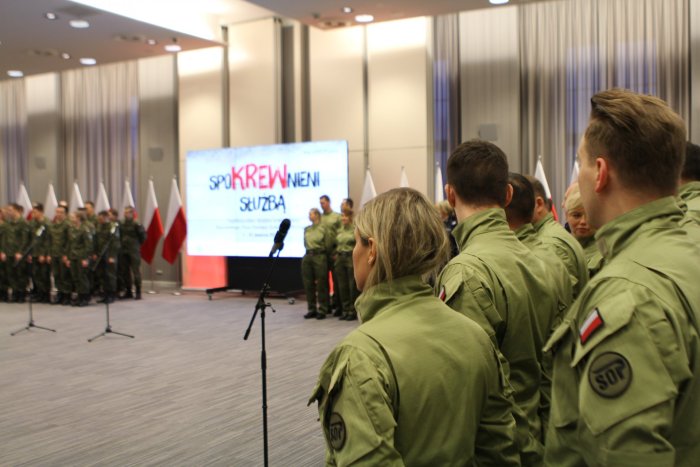  Udział funkcjonariuszy SOP w ogólnopolskiej akcji „SpoKREWnieni służbą&quot;